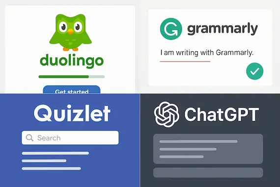 AI-powered education tools example of Ai in on line education including Quizlet, and ChatGPT for personalized learning.these are benefit of ai in education