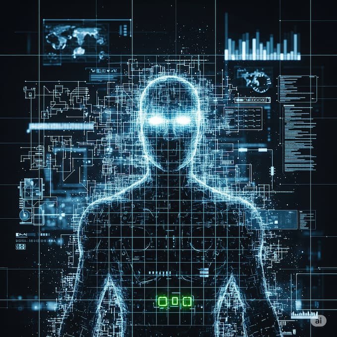 Humanoid robot reaching toward control interface under bold text Nvidia GR00T N1