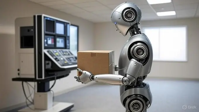 “Serve Robotics delivery robot with remote teleoperation control station.”ROBOTICS NEWS SEPTEMBER 27 2025