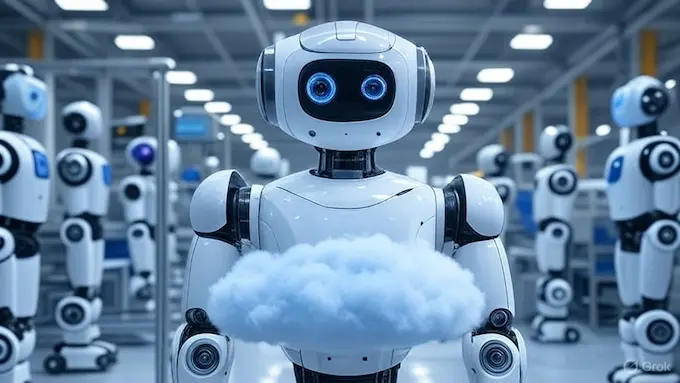 “Future trends generative AI robotics with continuous learning and digital twins”