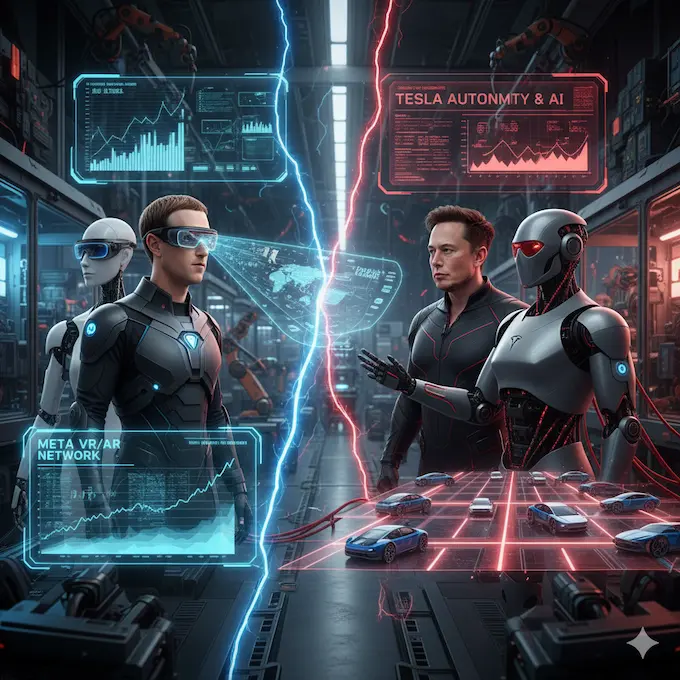 Meta vs Tesla the battle over humanoid robot dominance begins.ROBOTICS NEWS October 03 ,2025