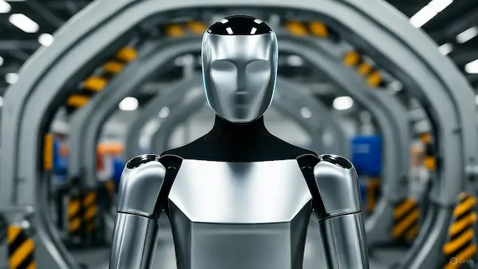 ROBOTICS NEWS October 17, 2025: THE BOLT AND THE BYTE Tesla Optimus V3 humanoid robot powered by Sanhua actuators.