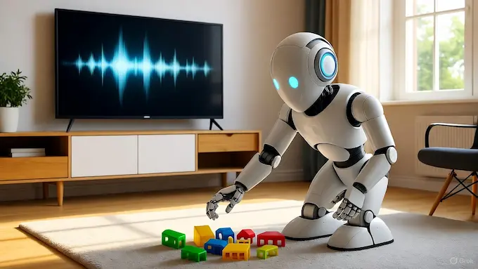 “Apollo household robot performing cleanup task from voice command.”ROBOTICS NEWS October 10 ,2025:THE BOLT AND THE BYTE