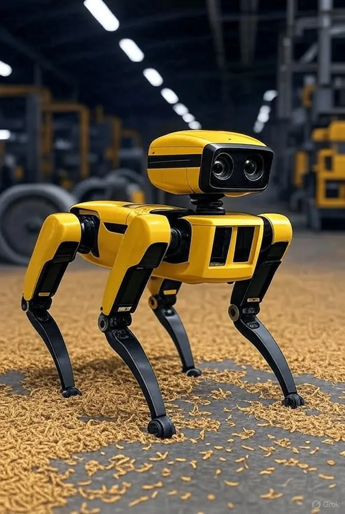 deploying Boston Dynamics’ Spot robot dog at its Amsterdam Multi-seed facility. 