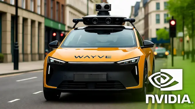 ROBOTICS NEWS October 17, 2025: THE BOLT AND THE BYTE Wayve AI Driver test vehicle powered by Nvidia Thor.