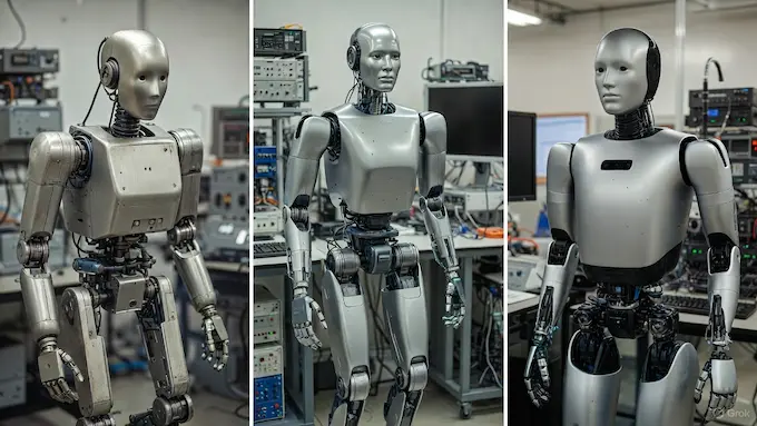 Weekly Robotics News — Dennis Hong’s humanoid robots evolving from early prototypes to modern designs