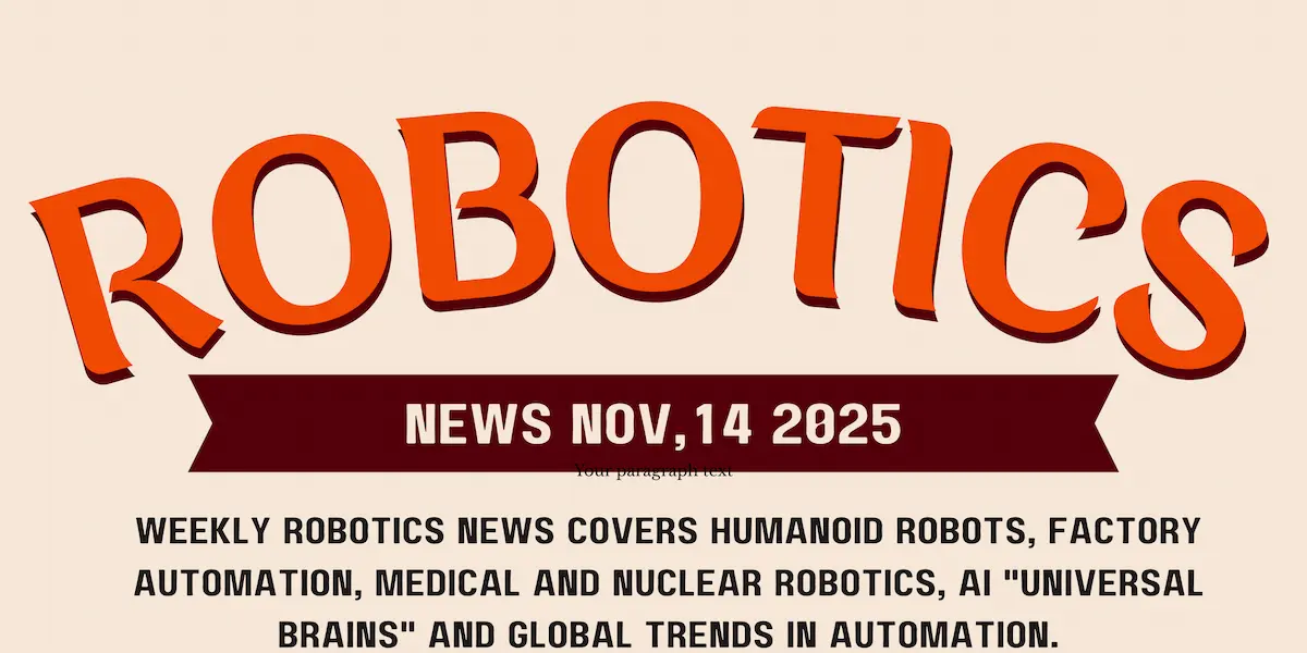 Weekly Robotics News — XPeng Iron humanoid and robotics roundup (Nov 14, 2025)