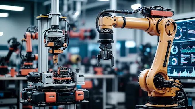 AI-driven robotics platforms demonstrating integrated automation solutions.